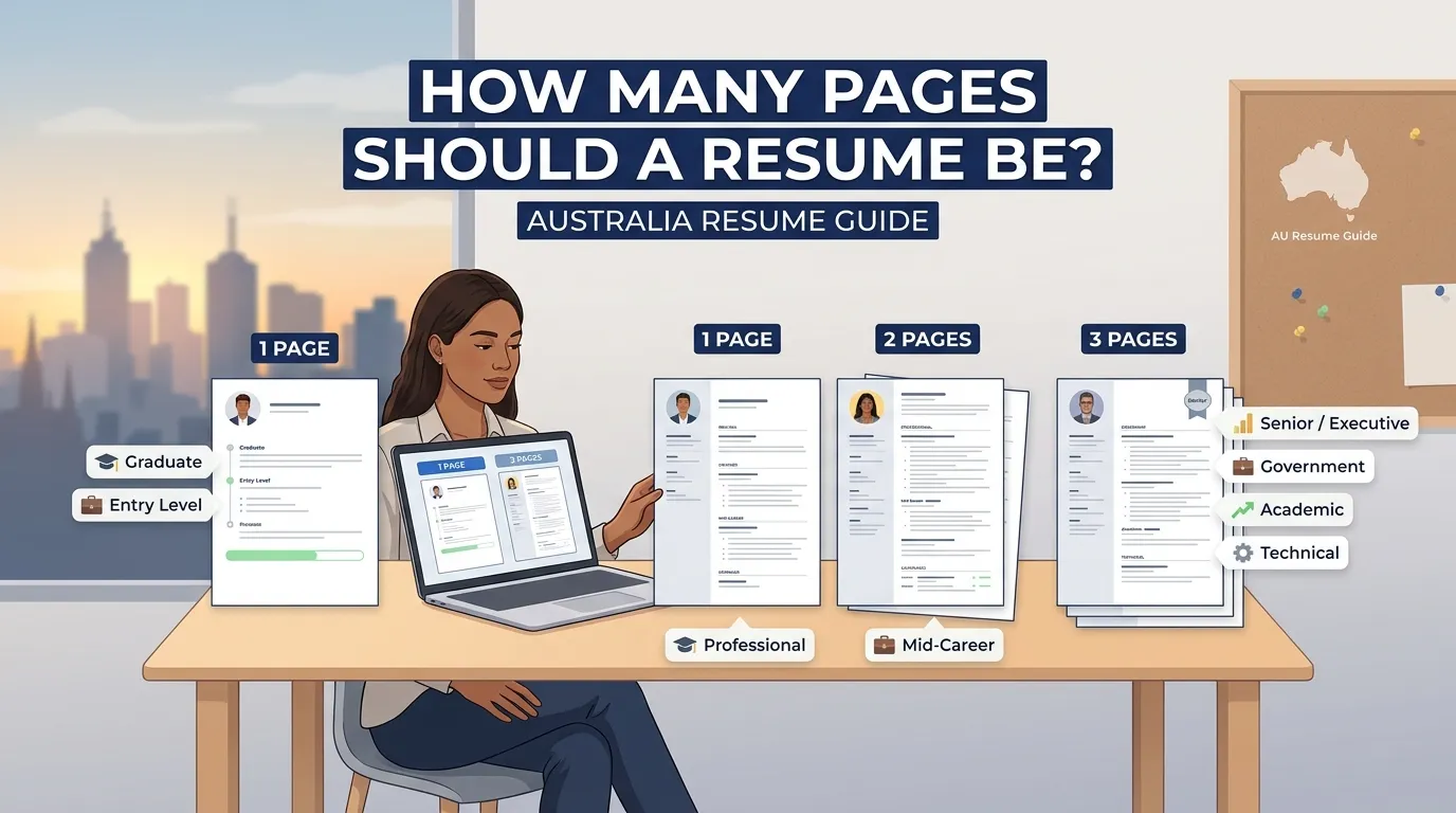 How Many Pages Should A Resume Be In Australia