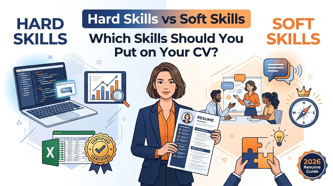How to List Skills on a CV Hard vs Soft Skills Examples